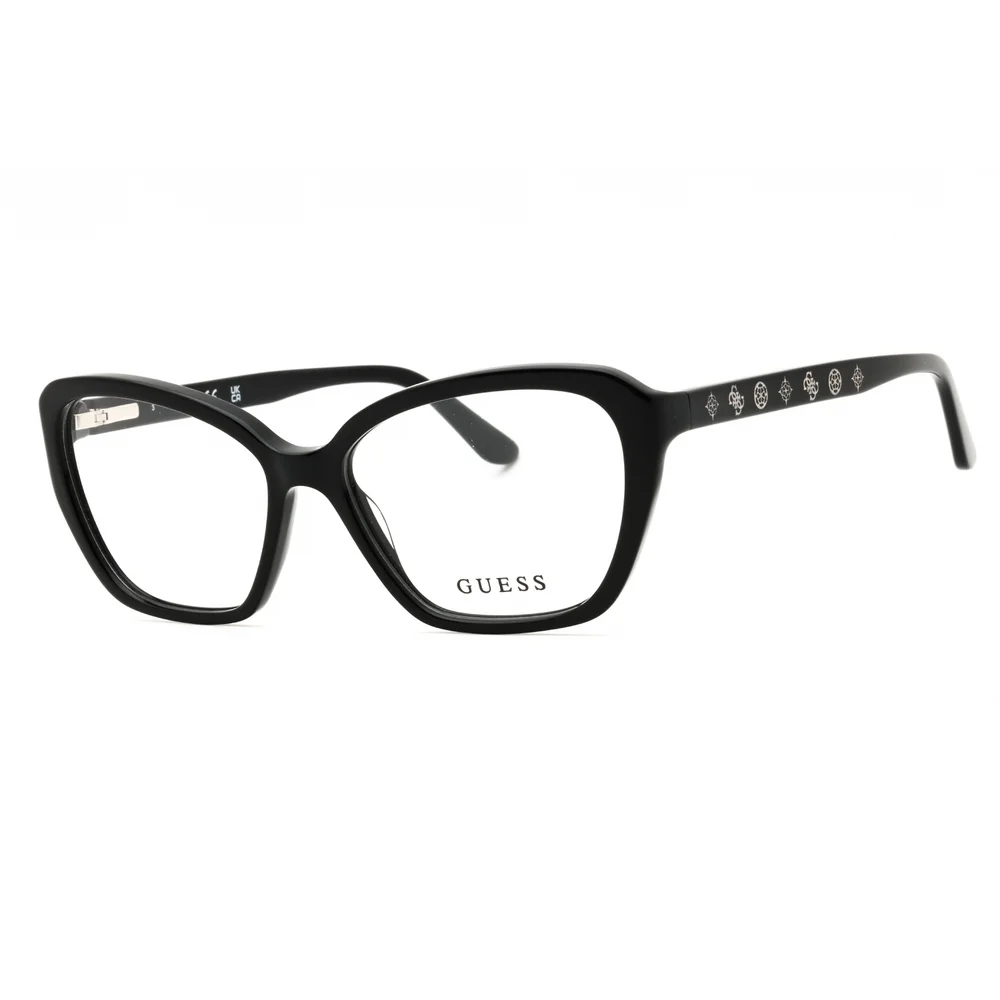 NWT Guess GU50115 Black Cat Eye 52mm Eyeglasses